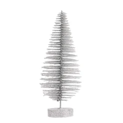 Silver Glitter Tree (30Cm)
