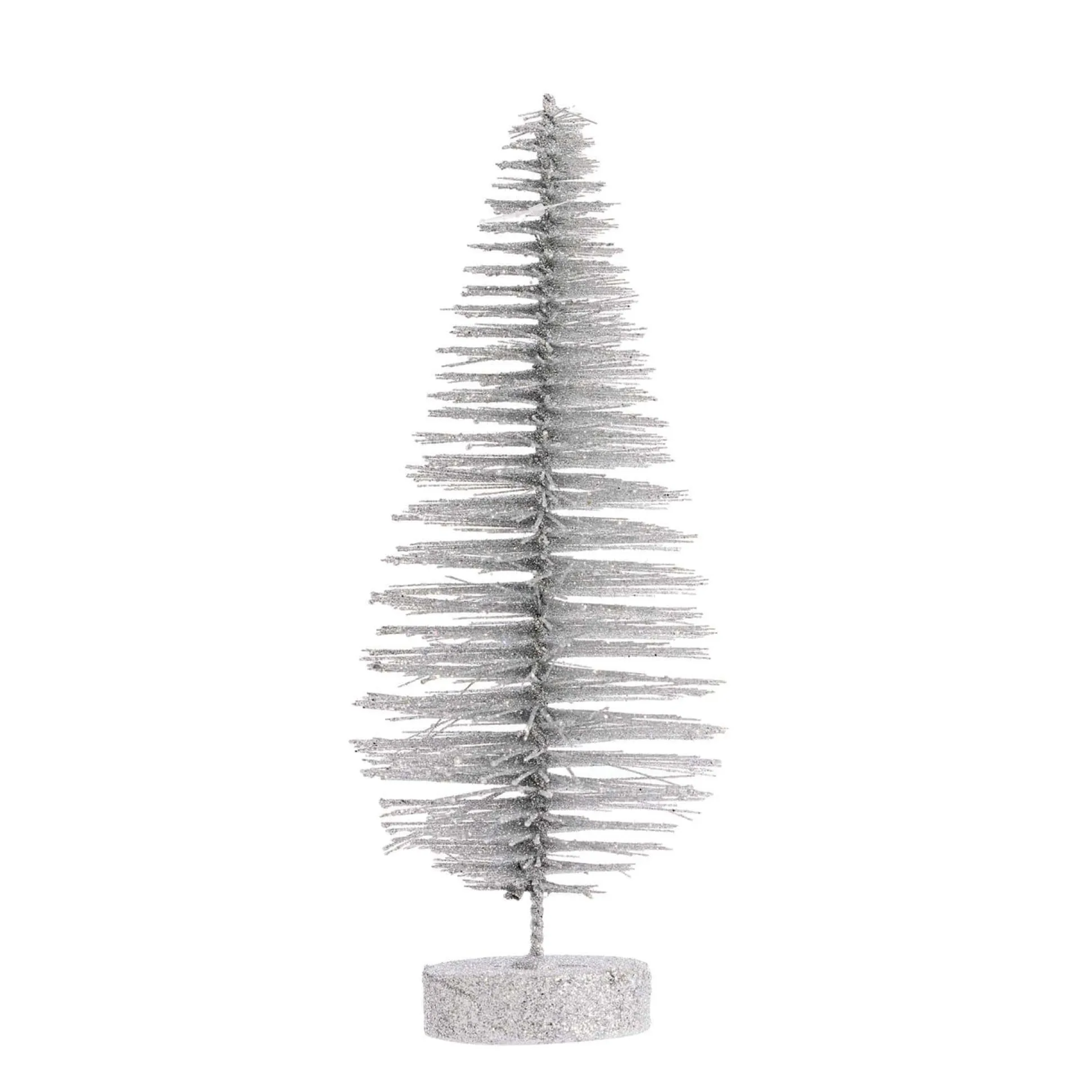 Silver Glitter Tree (30Cm)