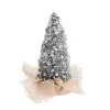 Silver Glitter Tree (13.5Cm)