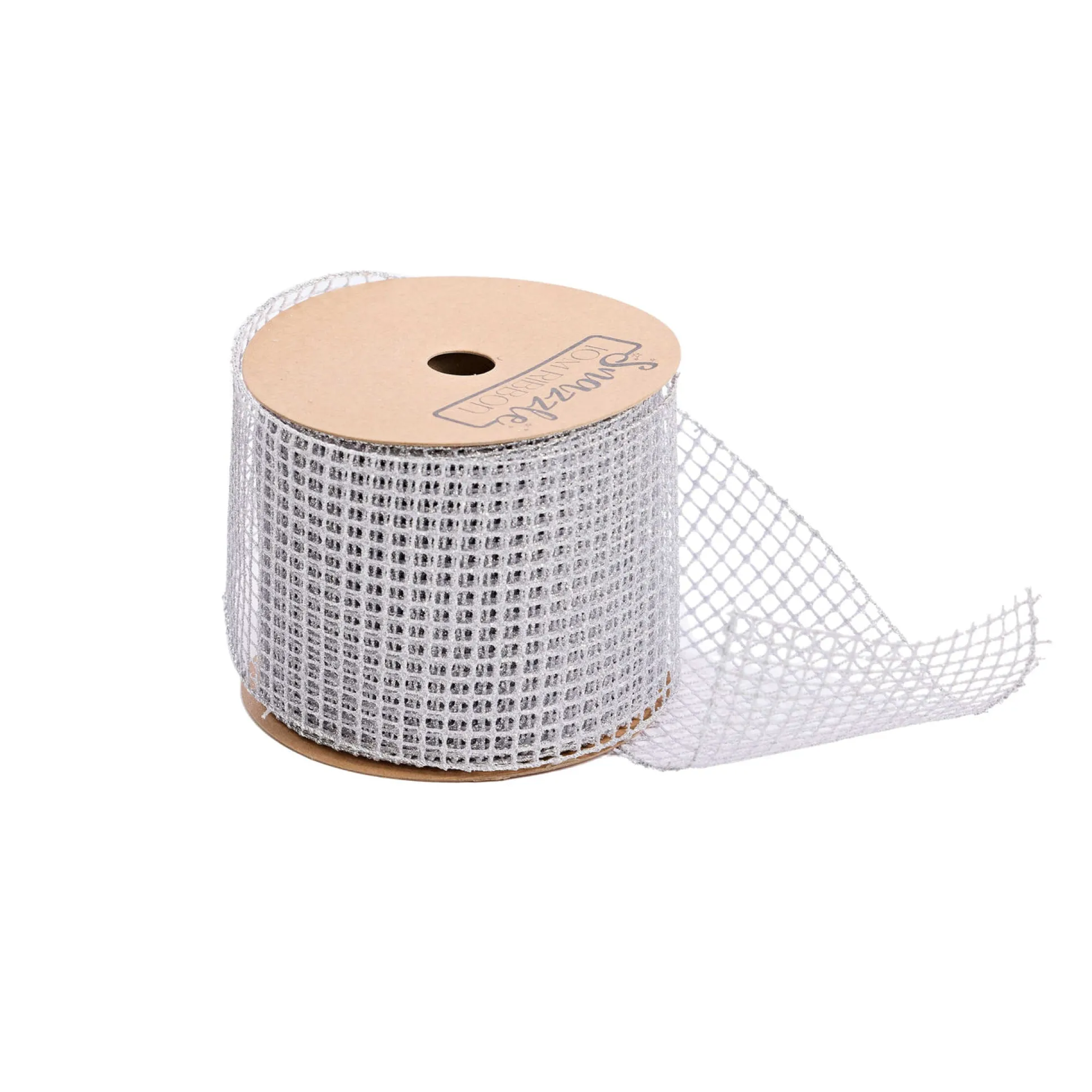 Silver Mesh Ribbon (10M)