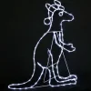 Solar Kangaroo Ropelight Motif (80Cm)