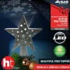 Star Tree Topper With Snowflake Projector