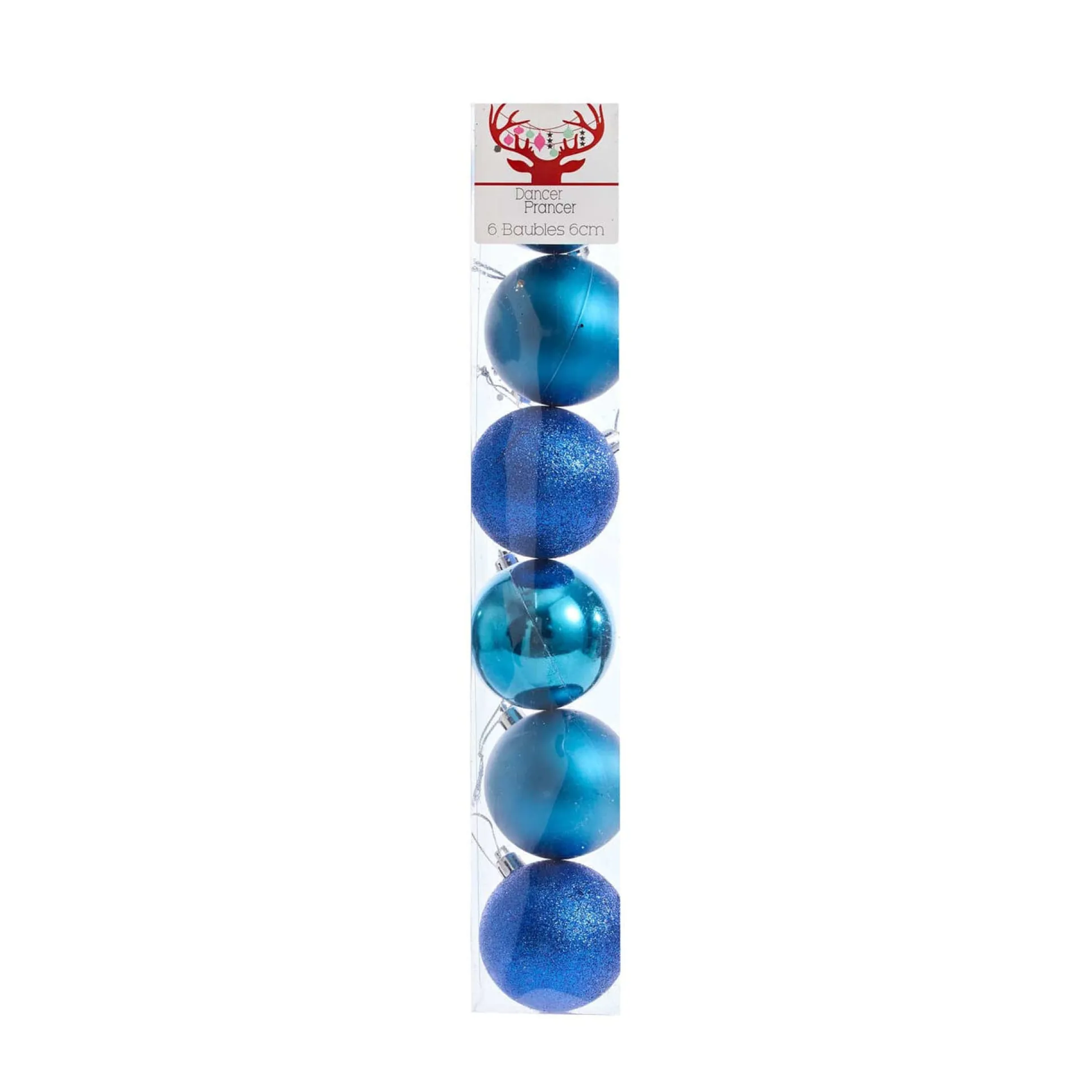 Teal Bauble Pack (5Cm)