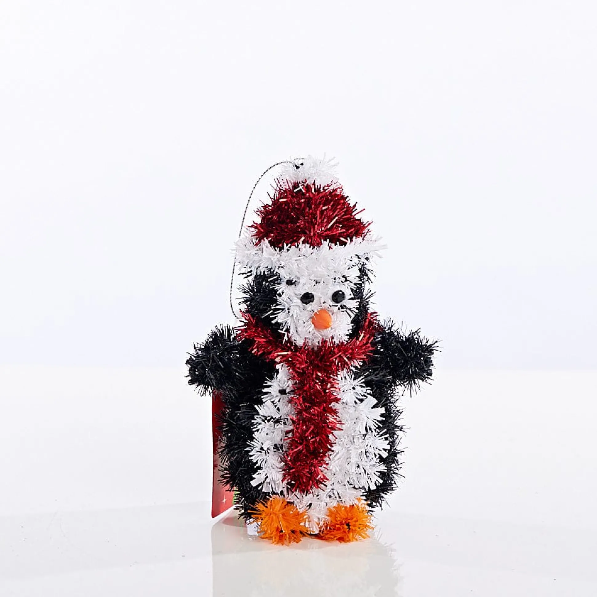 Tinsel Decoration 6 Asst - Penguin