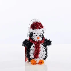 Tinsel Decoration 6 Asst - Penguin