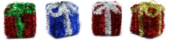 Tinsel Hanging Presents Asst (6Cm)