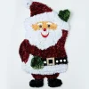 Tinsel Waving Santa Plaque