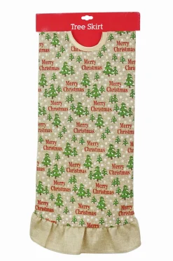 Vintage Tree Skirt Asst