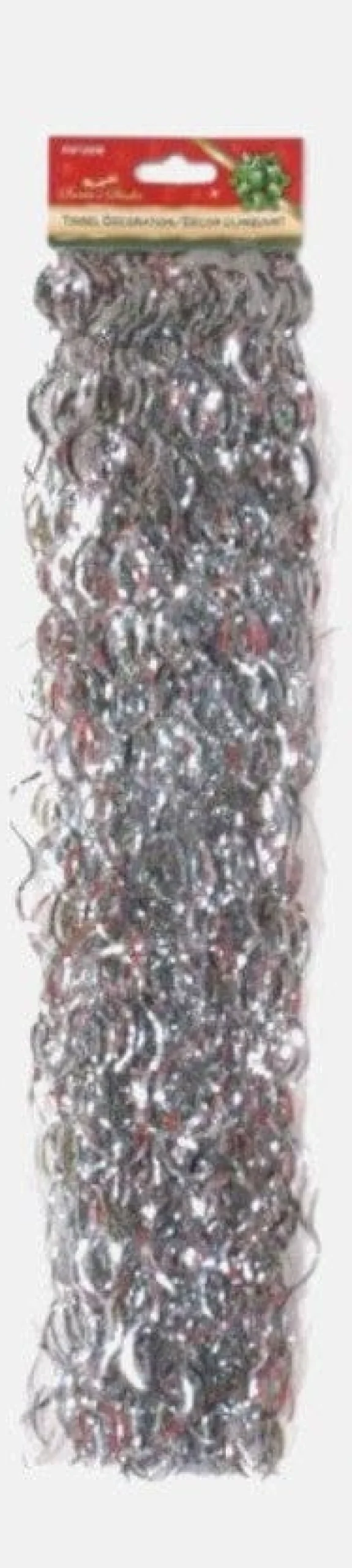 Wavy Christmas Tinsel Asst