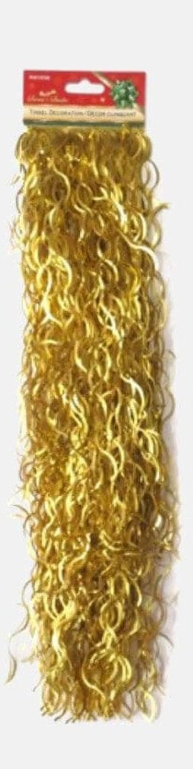 Wavy Christmas Tinsel Asst